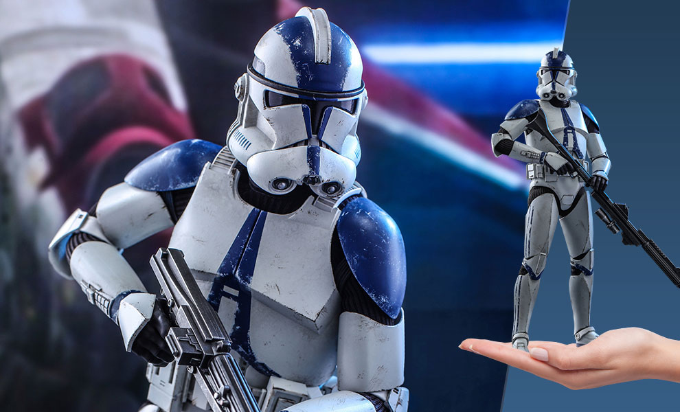 501st Battalion Clone Trooper Sixth Scale Figure by Hot Toys