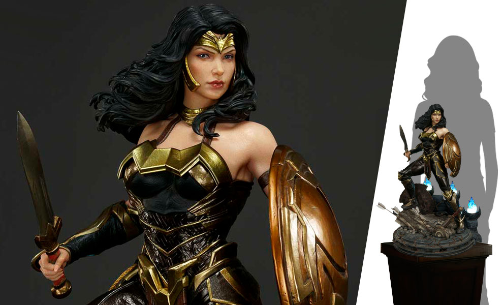 Gallery Feature Image of Wonder Woman (Great Hera Version) Statue - Click to open image gallery