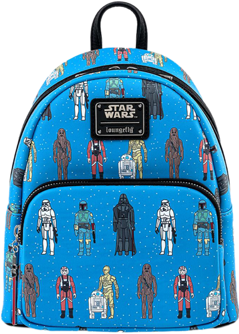 Star Wars Action Figure Mini Backpack Apparel by Loungefly
