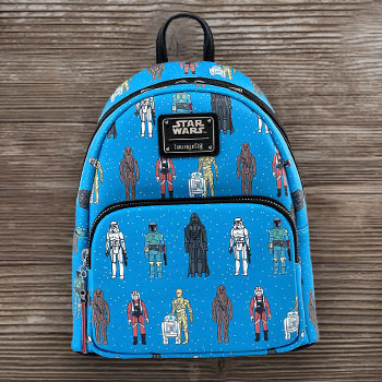 Star Wars Action Figure Mini Backpack by Loungefly 