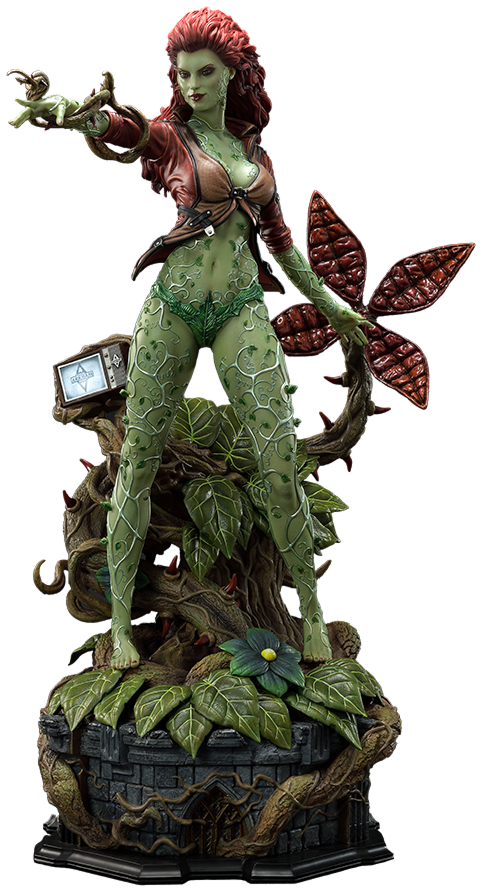 poison ivy gallery statue