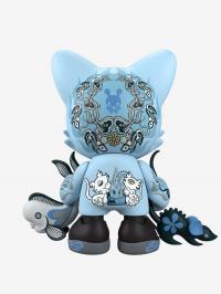 Gallery Image of Azure Ailurophile SuperJanky Designer Collectible Toy