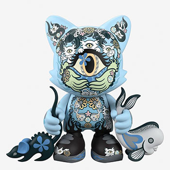 Azure Ailurophile SuperJanky by Junko Mizuno | Sideshow Collectibles