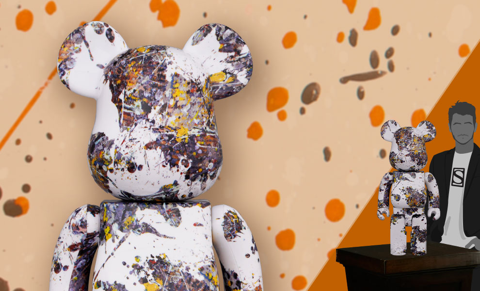 BE@RBRICK Jackson Pollock STUDIO 1000％