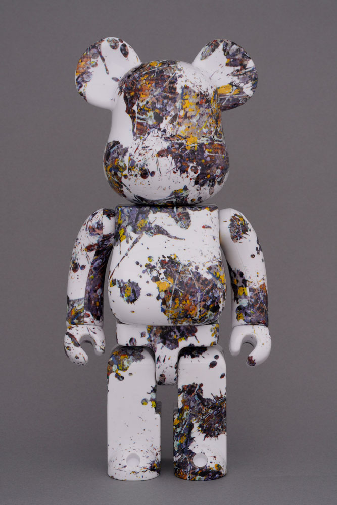 bearbrick 1000 jackson pollock