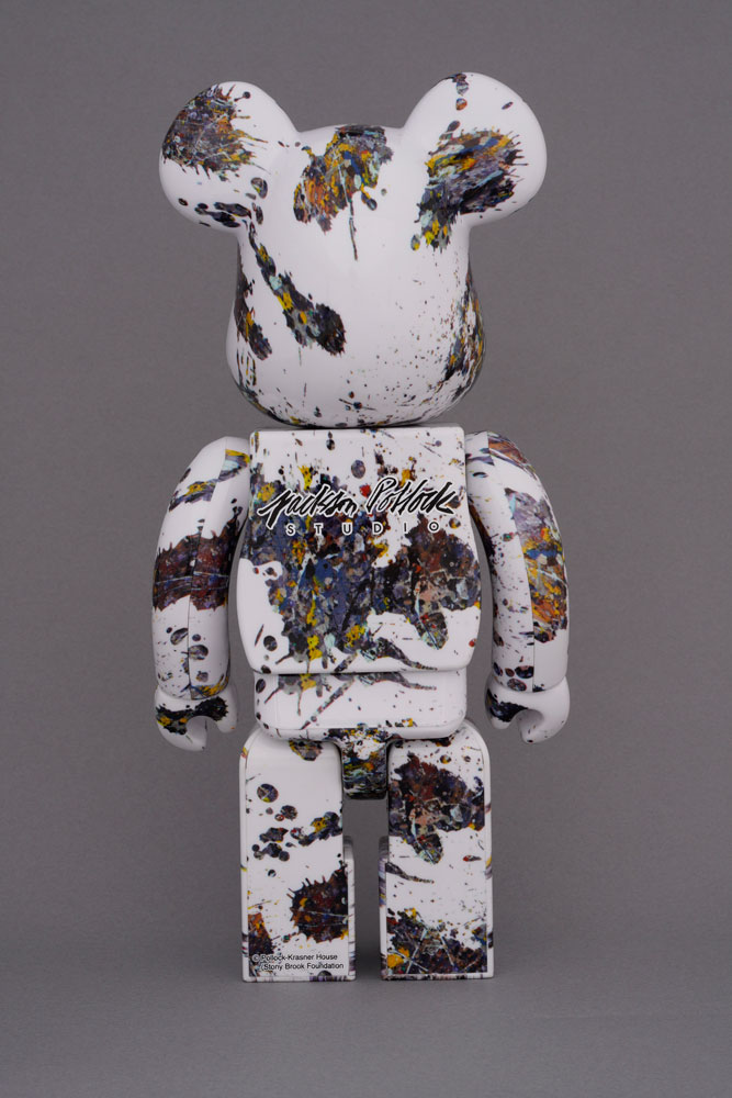 Be@rbrick Jackson Pollock Studio (SPLASH) 1000% Collectible Figure by  Medicom.