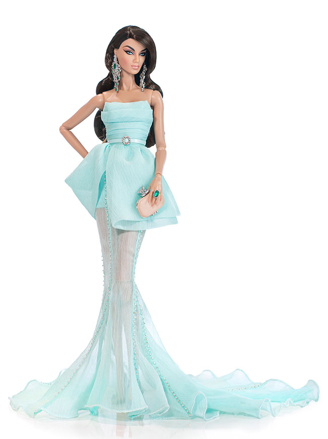Gown From Siren Silhouette Korrinne Dimas 12" Maison FR Fashion Royalty Doll for sale online