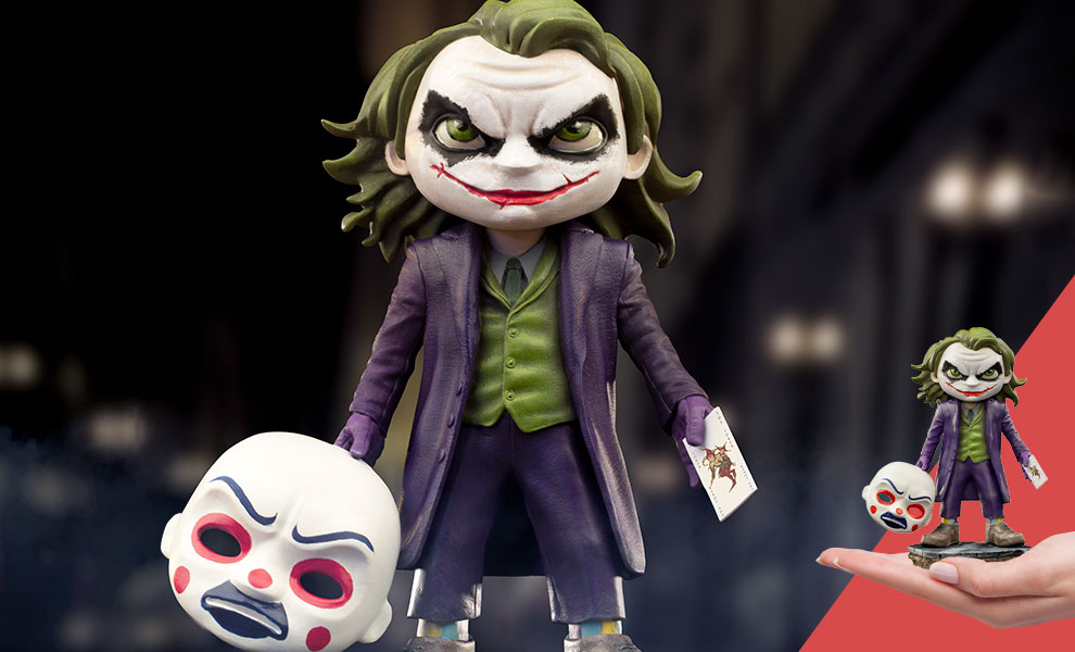 Gallery Feature Image of The Joker (The Dark Knight) Mini Co. Collectible Figure - Click to open image gallery