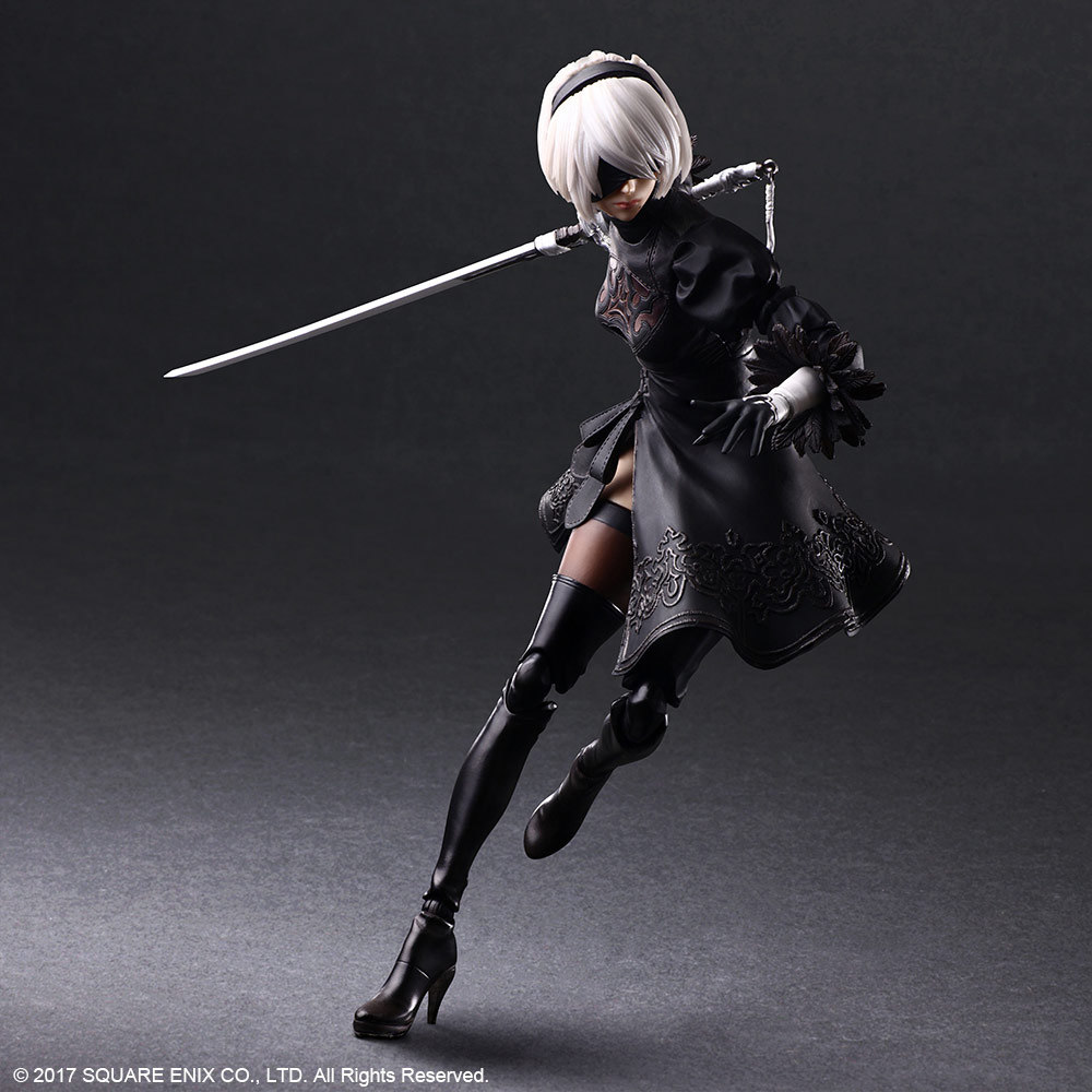 2b Yorha No 2 Type B Deluxe Ver Action Figure By Square Enix Sideshow Collectibles