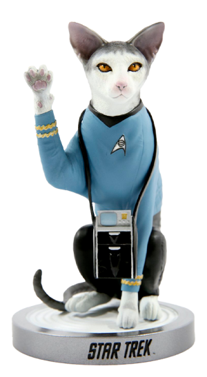 Spock Cat Statue