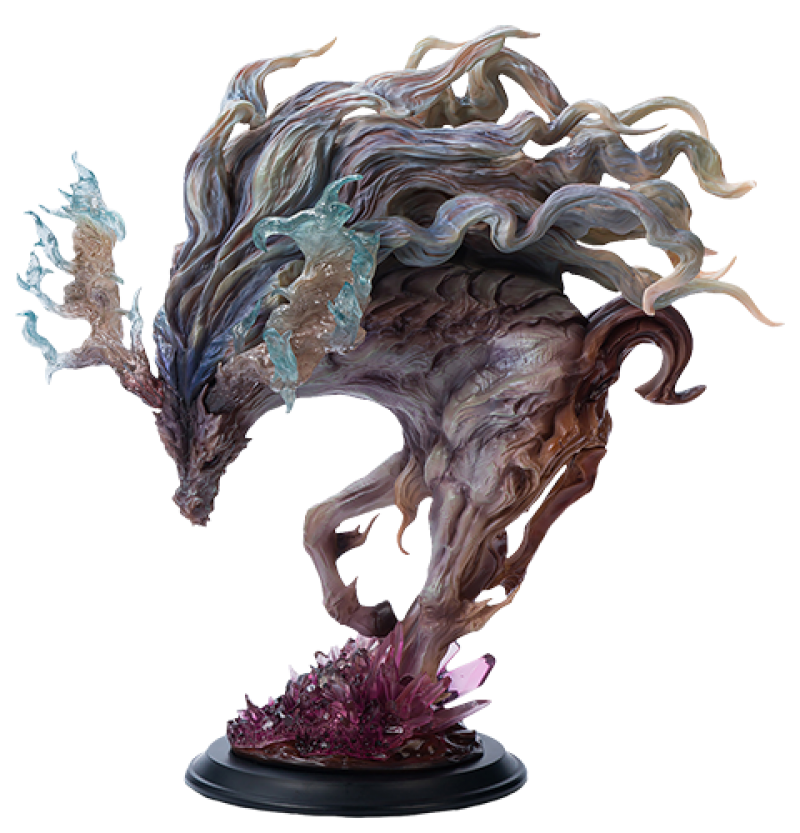 Ice Kirin Bust Statues by Manas SUM