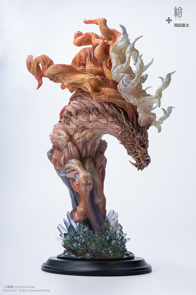 fire force resin statue