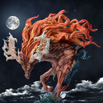 KIRIN BEASTBOX: IB-10 - ICE KIRIN [52Toys] - Nin-Nin-Game.com