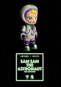 Gallery Image of Sam Sam the Astronaut (GID Edition) Collectible Figure
