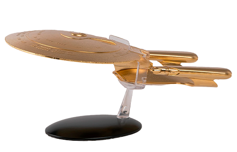 Eaglemoss U.S.S. Enterprise NCC-1701-D (XL Gold) Model