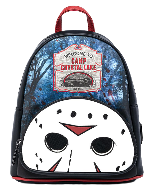Loungefly Friday the 13th Jason Camp Crystal Lake Backpack
