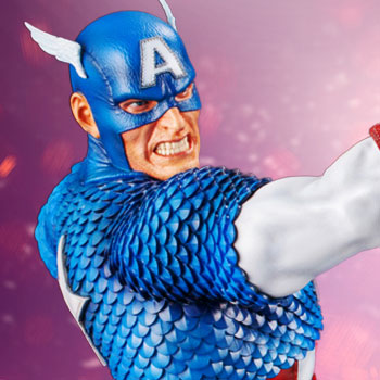 Captain America Marvel Statue