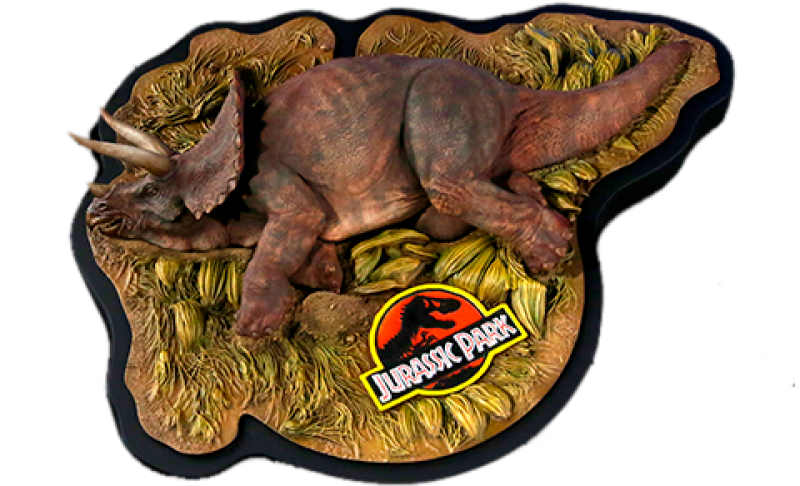 Sick Triceratops Statues by Chronicle Collectibles