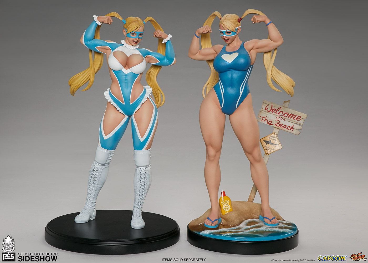 Street Fighter R. Mika Statue by PCS 