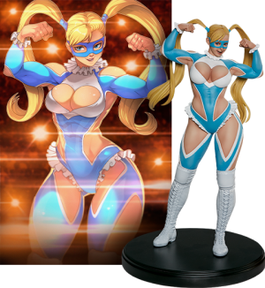 Street Fighter R. Mika Exclusive Statues 