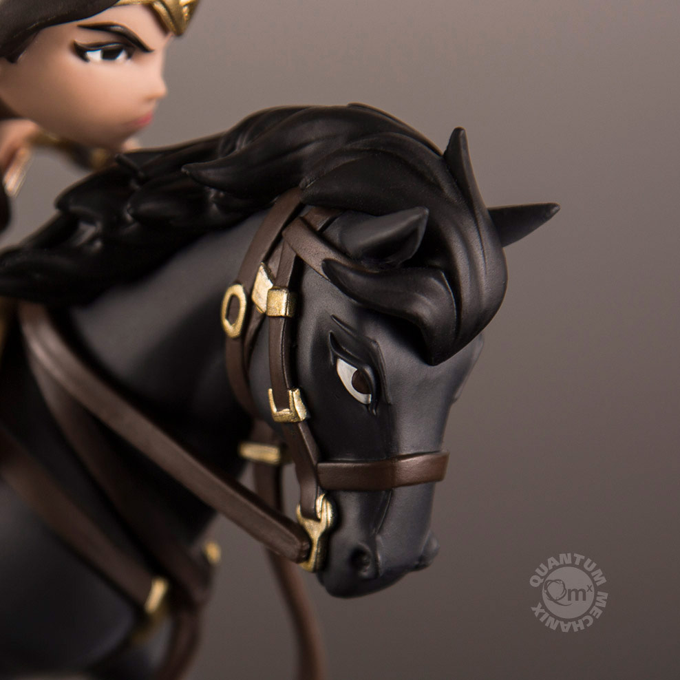 Q-Fig max Figure Quantum Mechanix Wonder Woman on Horse 