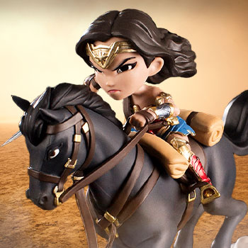 DCコミックス　Q-Fig MAX　ワンダーウーマン　騎乗版　フィギュア Wonder Woman Q-Fig MAX | Sideshow Collectibles