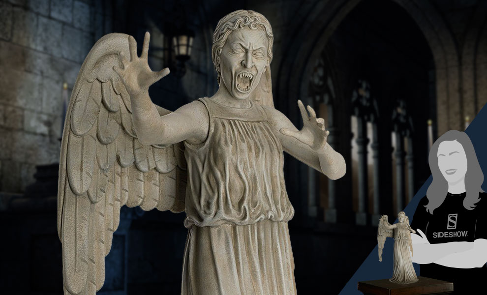 Weeping Angel Mega Figurine By Eaglemoss Sideshow Collectibles