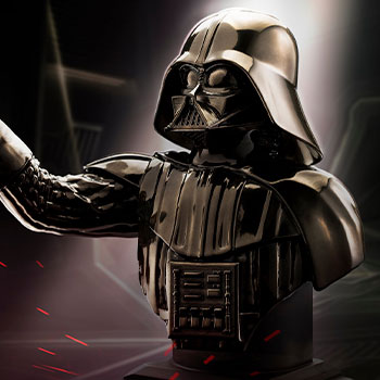 Darth Vader (Black) Bust Star Wars Pewter Collectible