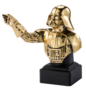 Darth Vader (Gilt) Bust Pewter Collectible