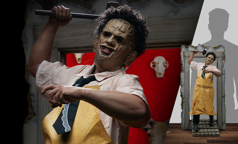Gallery Feature Image of Leatherface "The Butcher" 1:3 Scale Statue - Click to open image gallery