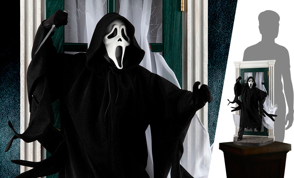 Gallery Feature Image of Ghost Face 1:3 Scale Statue - Click to open image gallery