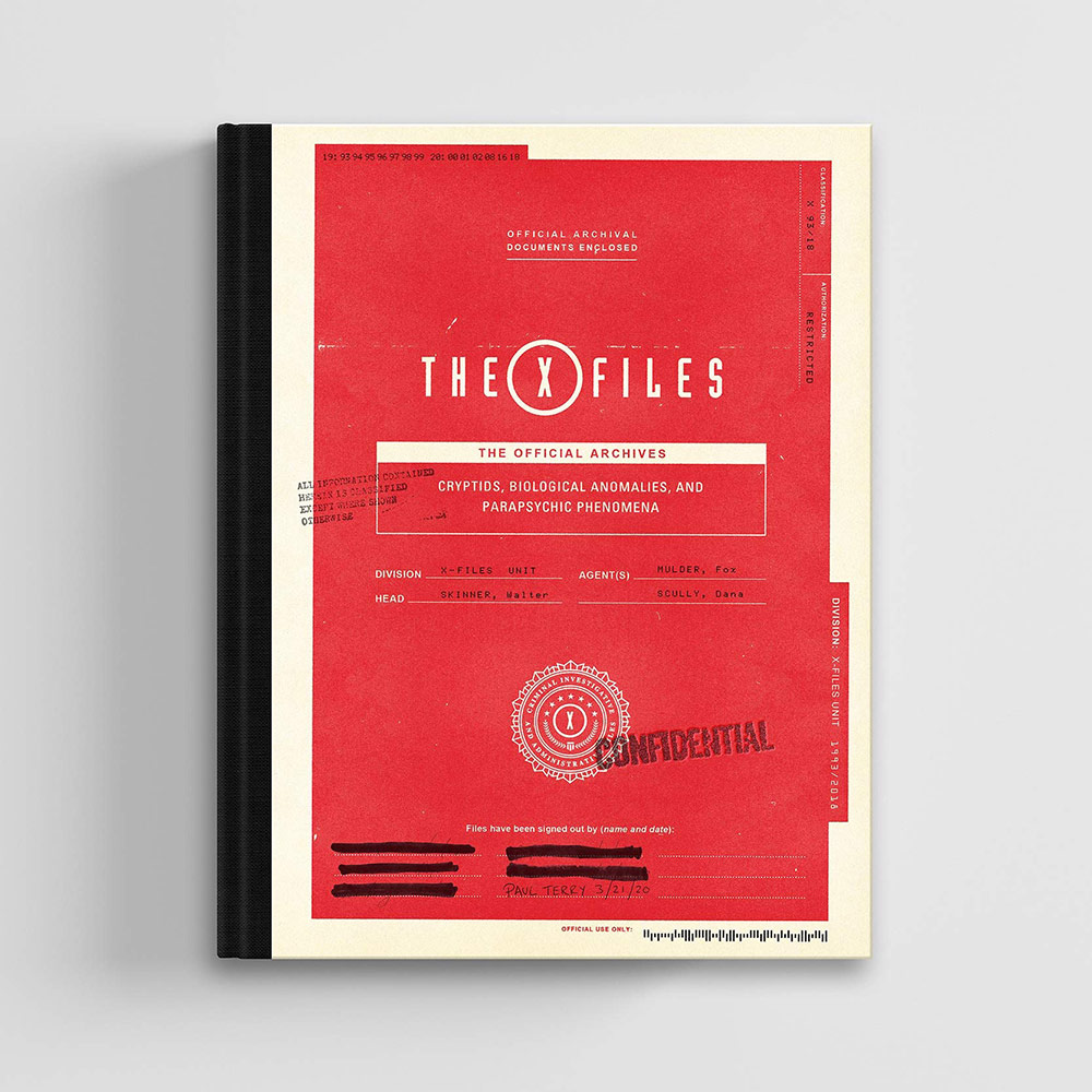 The X Files The Official Archives Hardcover Book Sideshow Collectibles The X Files The Official Archives Hardcover Book Sideshow Collectibles
