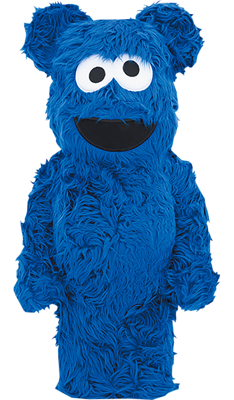Be@rbrick Cookie Monster (Costume Version) 1000% Collectible Figure by Medicom Toy