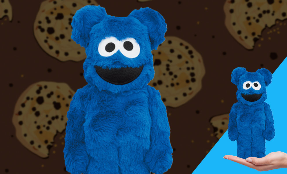 Be@rbrick Cookie Monster (Costume Version) 400% Collectible Figure 