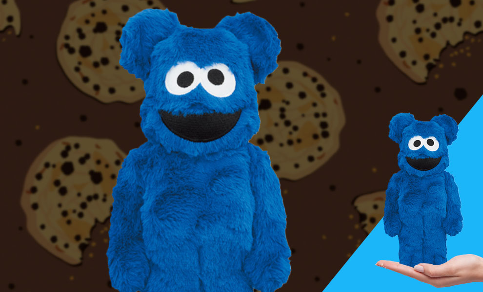 Be@rbrick Cookie Monster (Costume Version) 400% Collectible Figure by