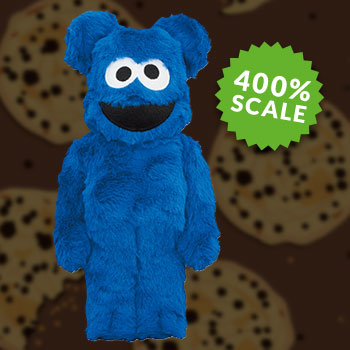 Be@rbrick Cookie Monster (Costume Version) 400% Collectible Figure