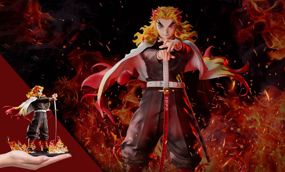 Gallery Feature Image of Kyojuro Rengoku Collectible Figure - Click to open image gallery