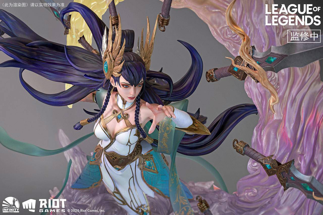 league of legends irelia statue