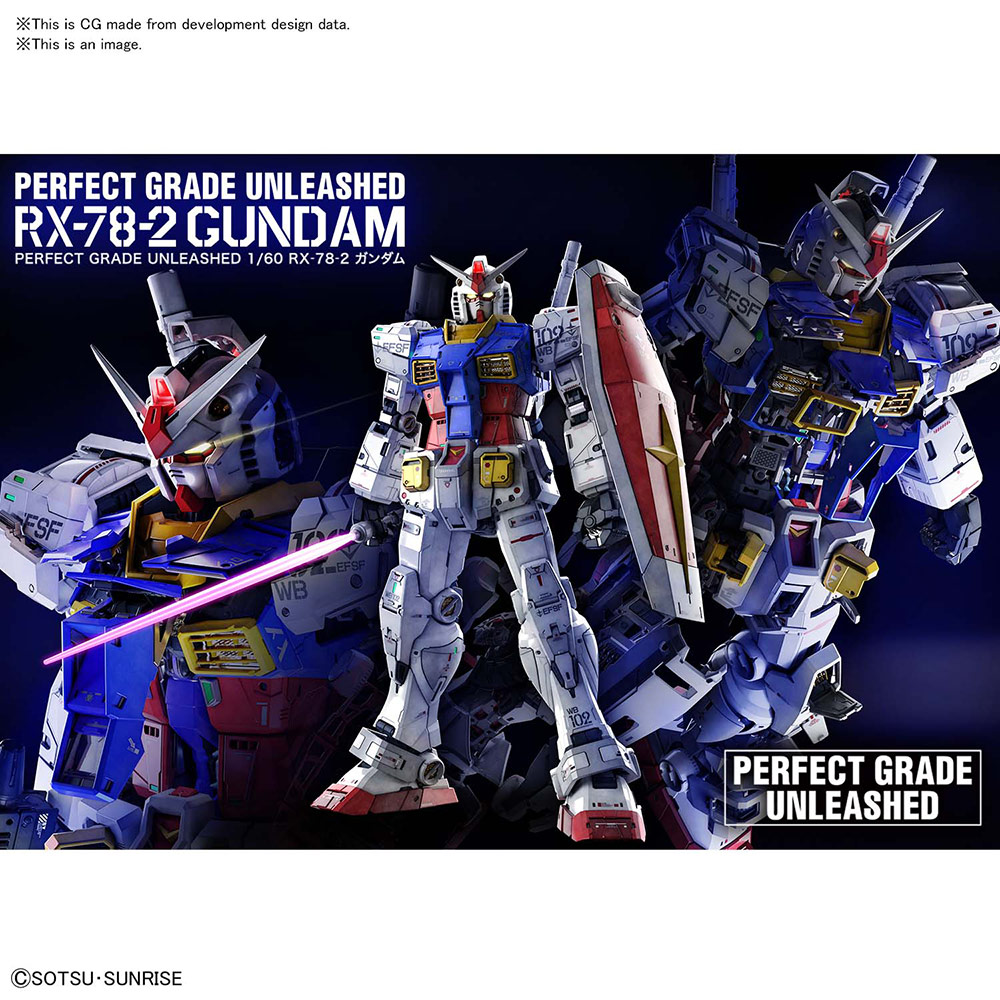 RX-78-2 Gundam PG Unleashed Model Kit by Bandai | Sideshow ...