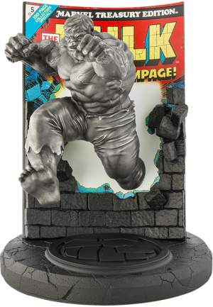 The Hulk Classic Cover (Satin) Pewter Collectible