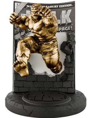 The Hulk Classic Cover (Gilt Edition) Pewter Collectible