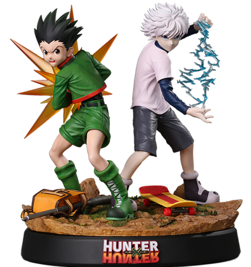 Gon & Killua Statues by Espada Art
