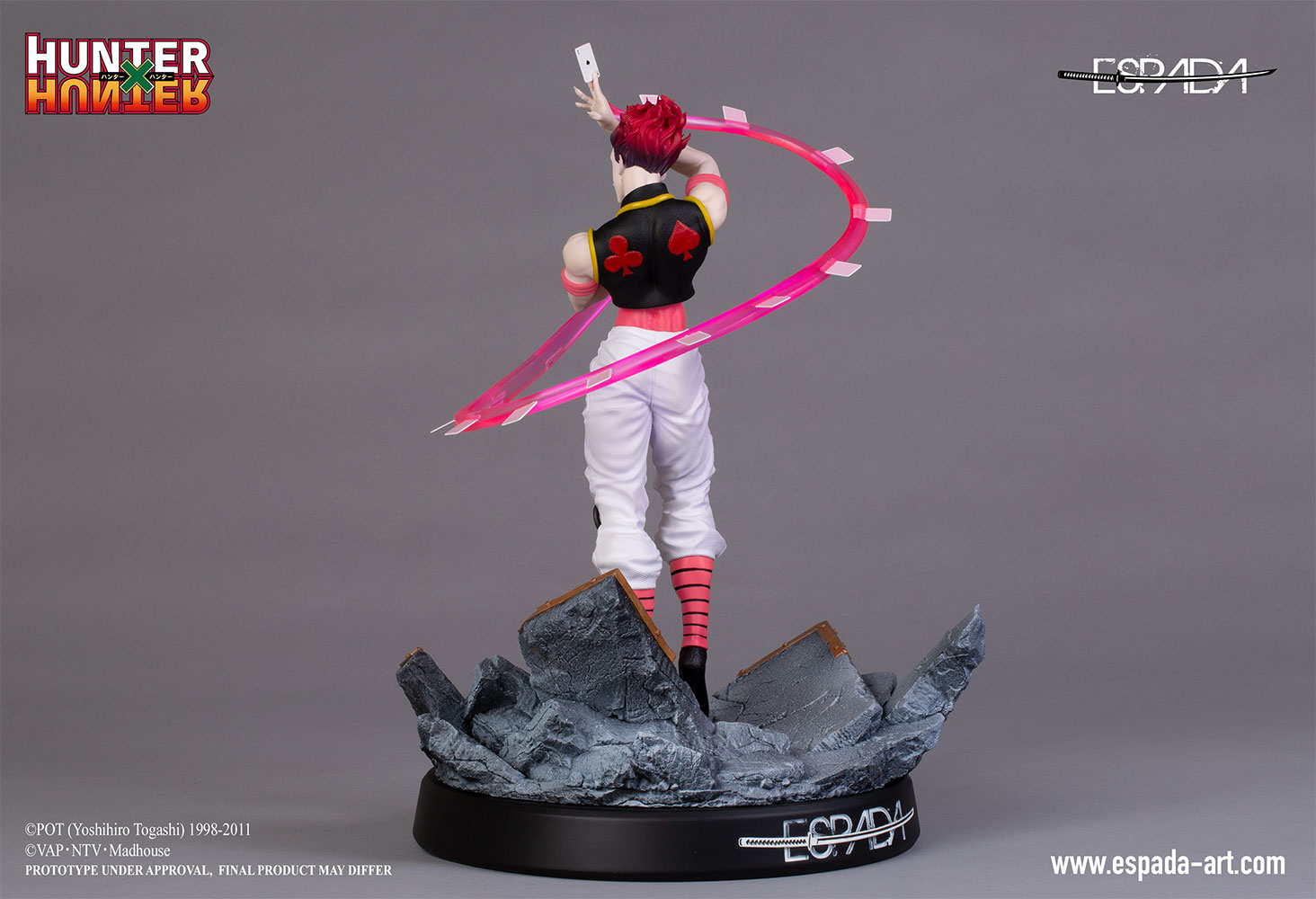 hisoka resin statue