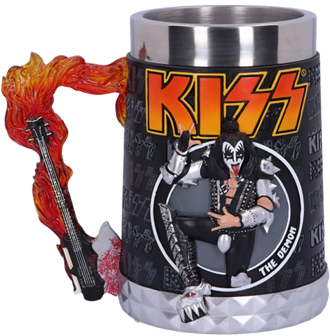 Nemesis Now KISS Flame Range The Demon Tankard Collectible Drinkware
