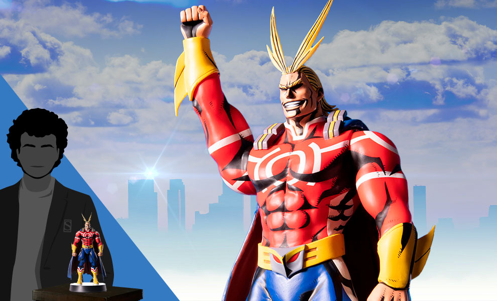All Might (Silver Age) PVC Statue by First 4 Figures | Sideshow Collectibles