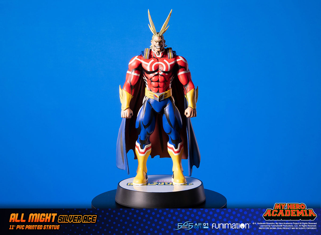 All Might Silver Age Pvc Statue By First 4 Figures Sideshow Collectibles