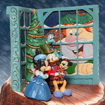 Disney Mickey's Mouse Christmas Carol Scrooge Figurine