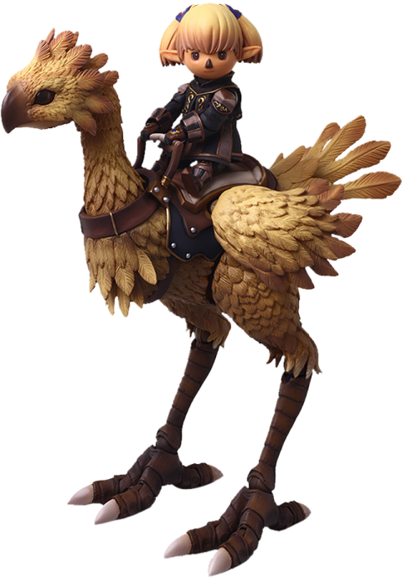 Shantotto & Chocobo Action Figure by Square Enix