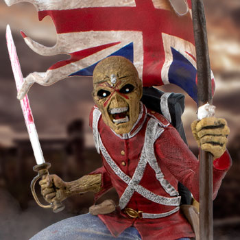 NECA - Iron Maiden Retro Trooper Eddie Figurine, 634482149034, 20 cm
