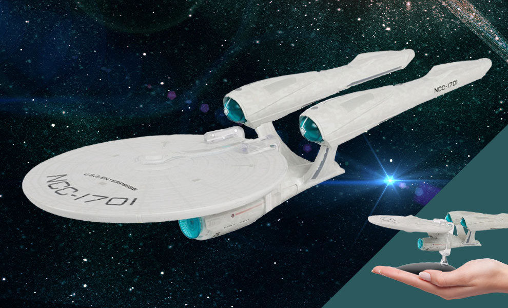 Star Trek 2009 USS Enterprise 1701 XL Edition Starships Collection Eaglemoss NEW 